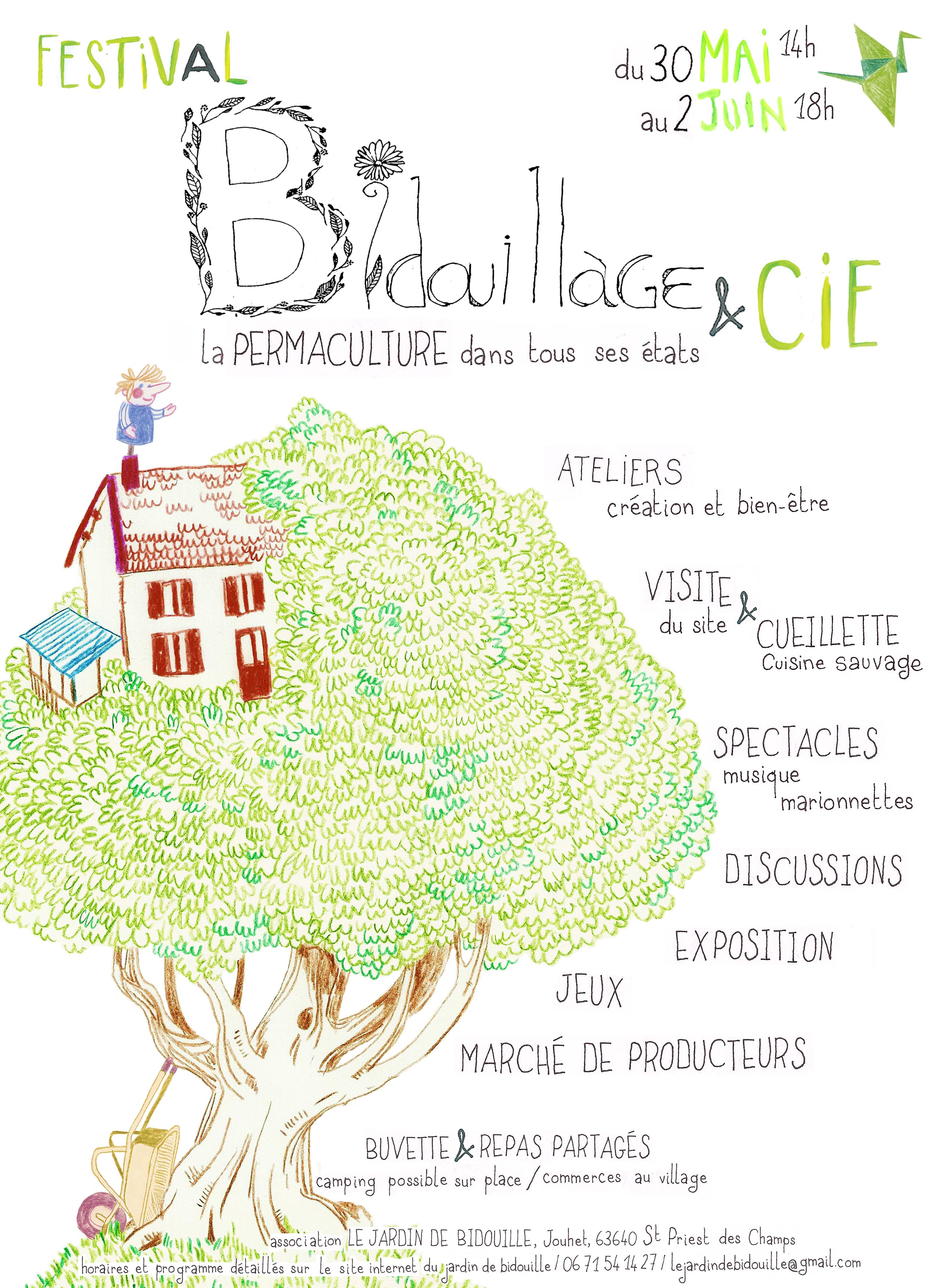 Programme Du Festival Bidouillage Cie Le Jardin De Bidouille